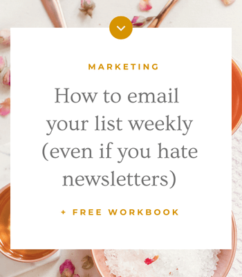 How to email your list consistently even if you hate newsletters featured - dreaming sunday